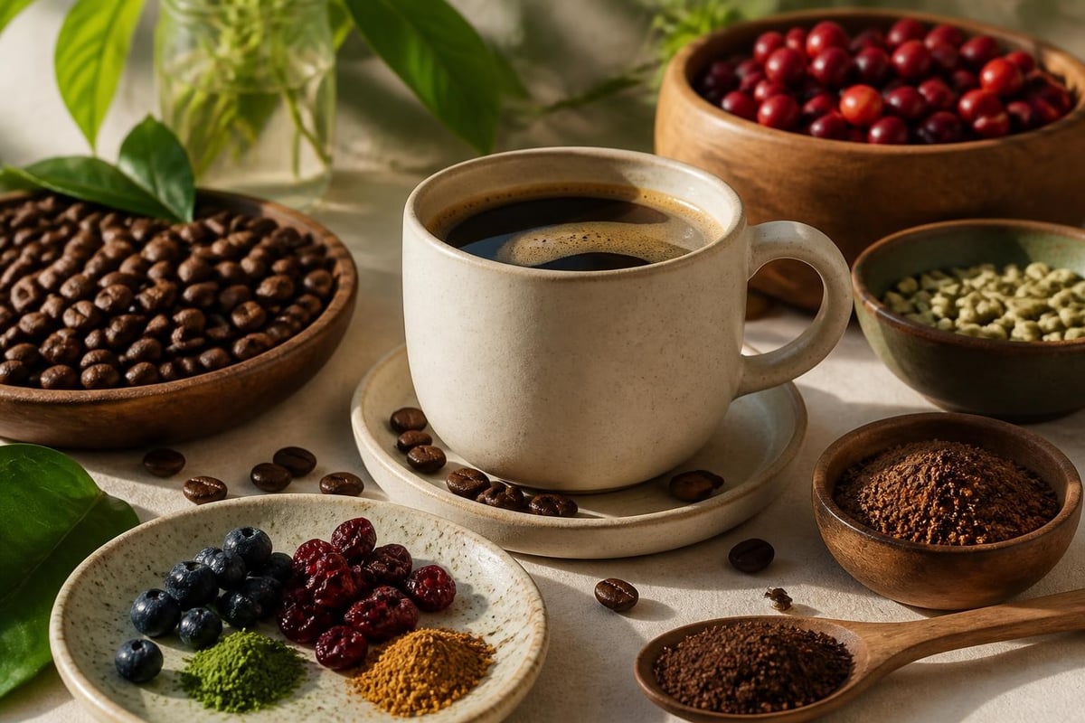 Profil nutritionnel café décaféiné