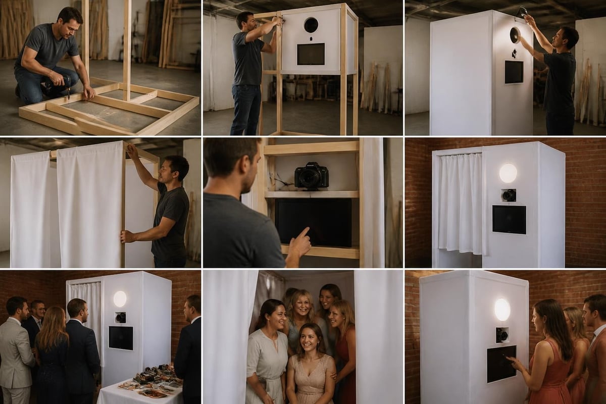 Photobooth setup timeline