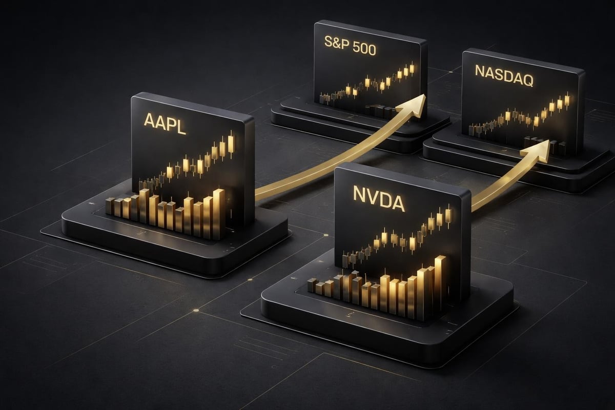 Indicator stocks vs index movement