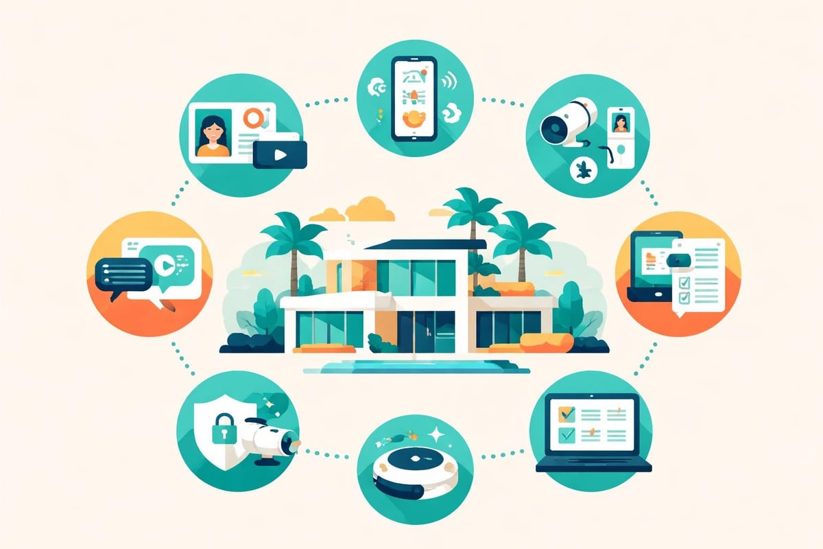 Rental property technology integration