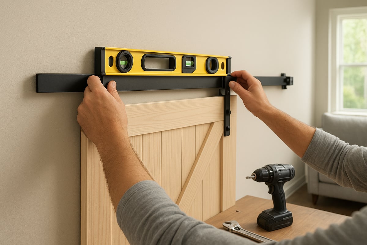 Step-by-Step Bypass Barn Door Track Installation Guide