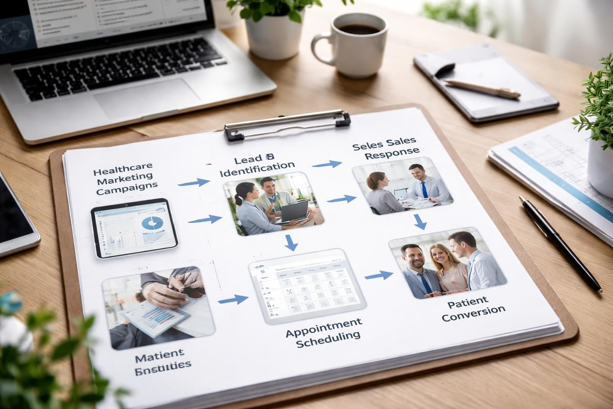 End to end marketing workflow