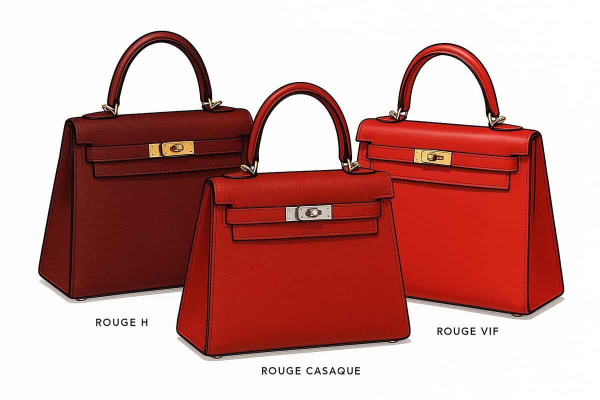 Understanding Hermès Red: Shades, Leathers, and Hardware