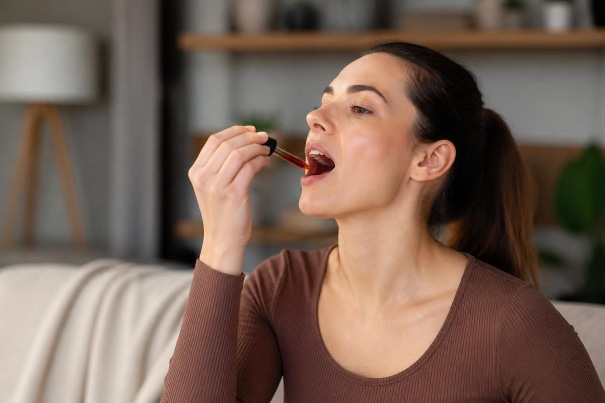 Liquid supplement absorption process