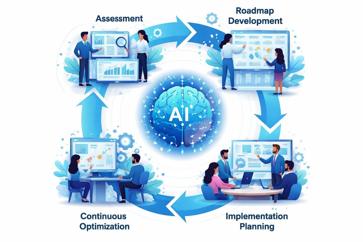 AI strategy consulting framework