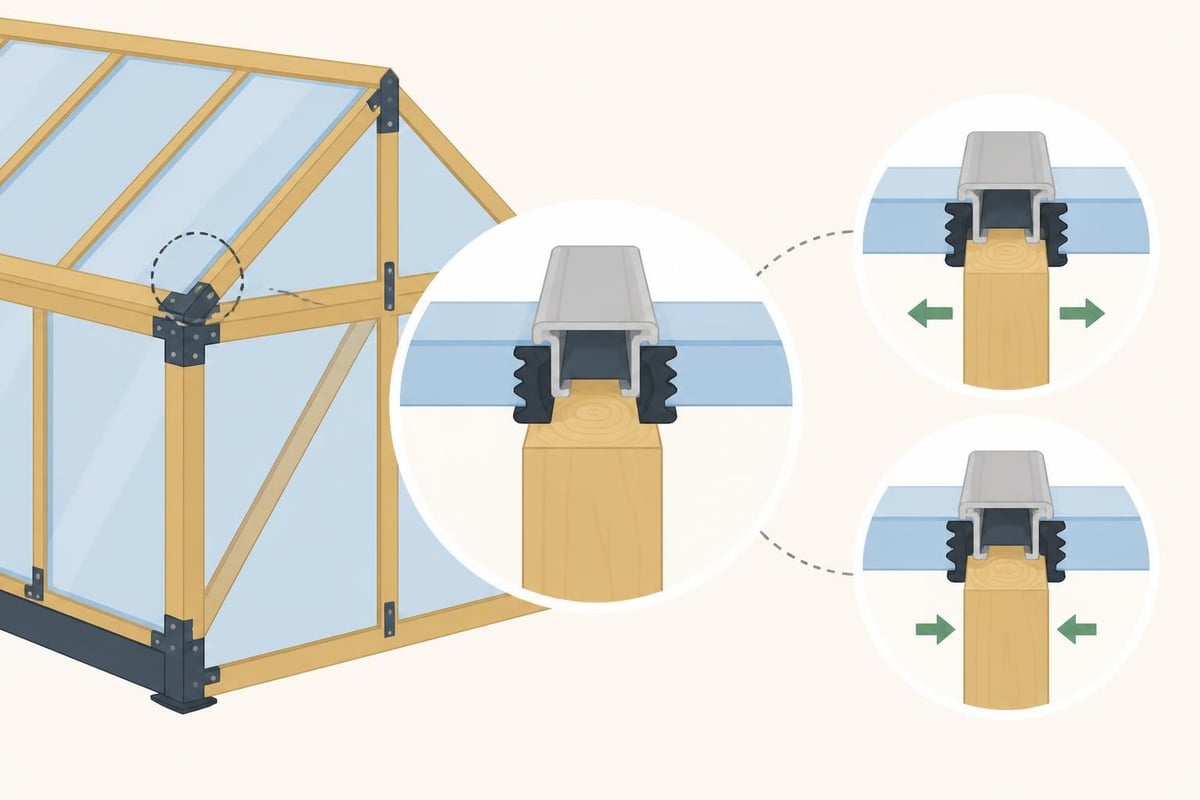 Glazing attachment methods