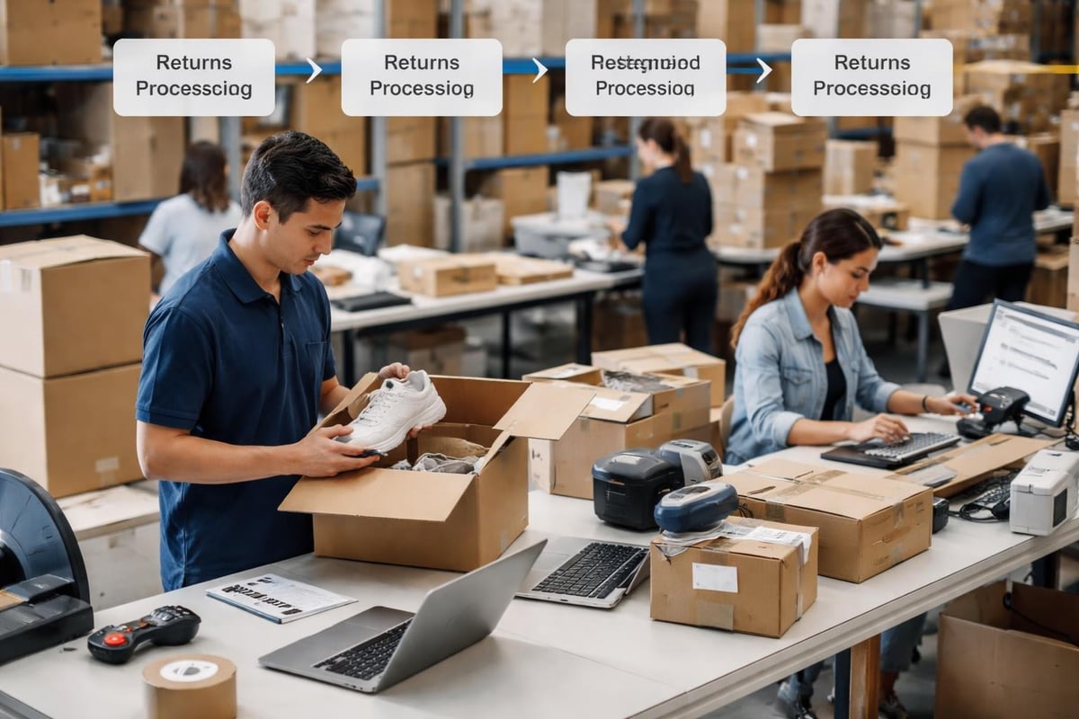 Reverse logistics flow