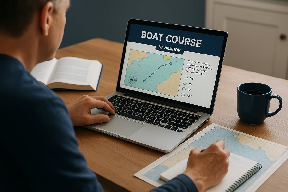 Varför välja båt kurs online?