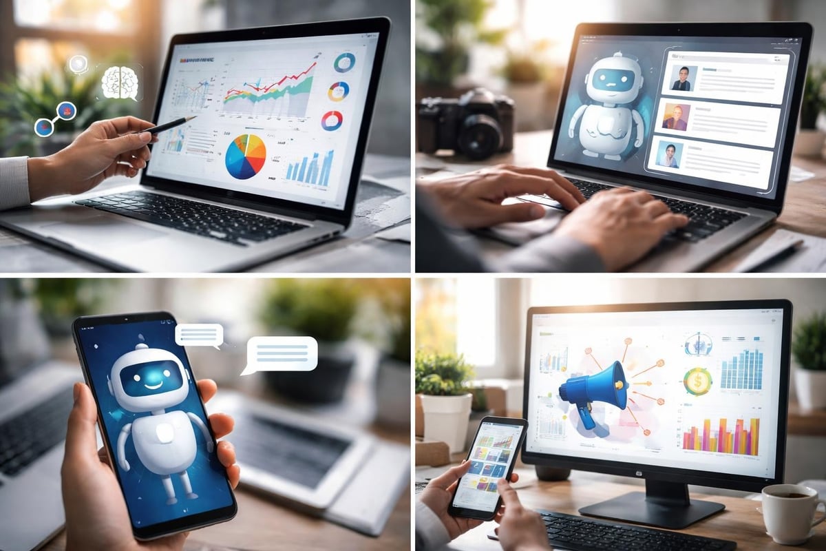 AI applications in digital marketing