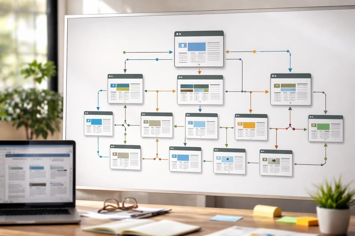 SEO-optimierte Menüstruktur