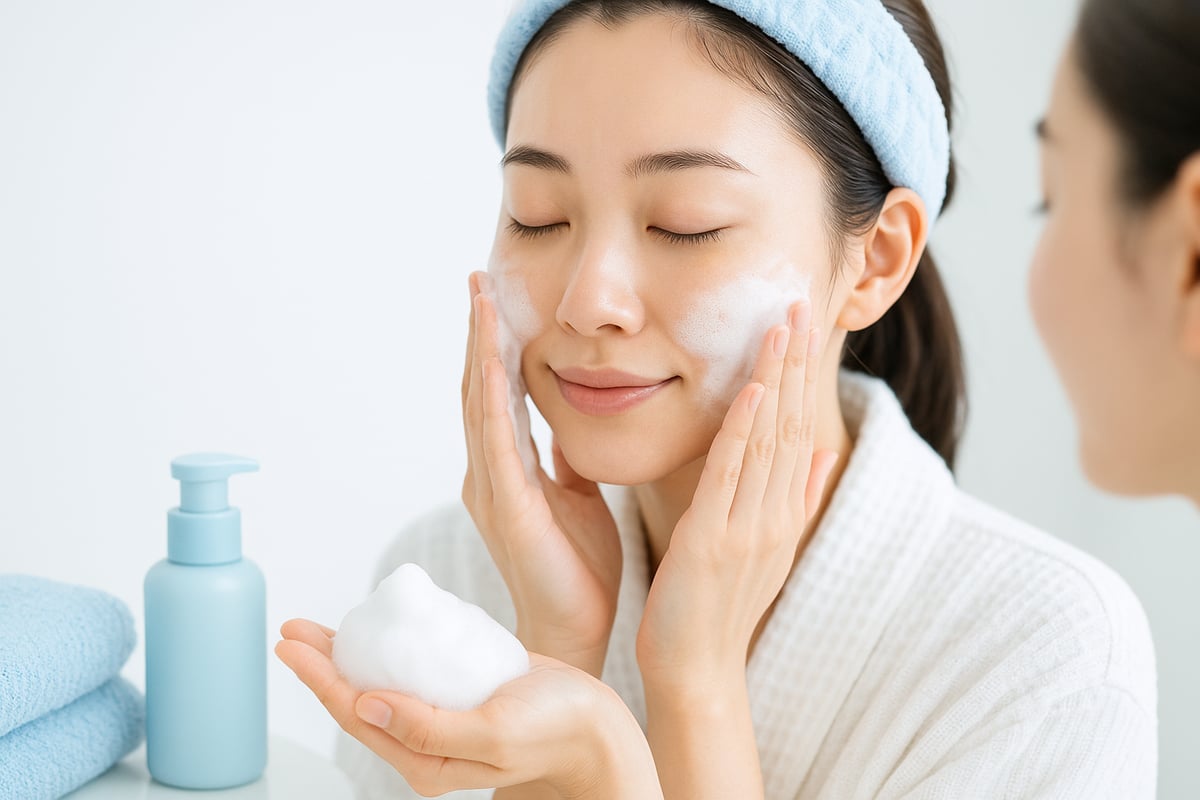 顔の垢を正しく落とす基本ステップ【2025年最新版】