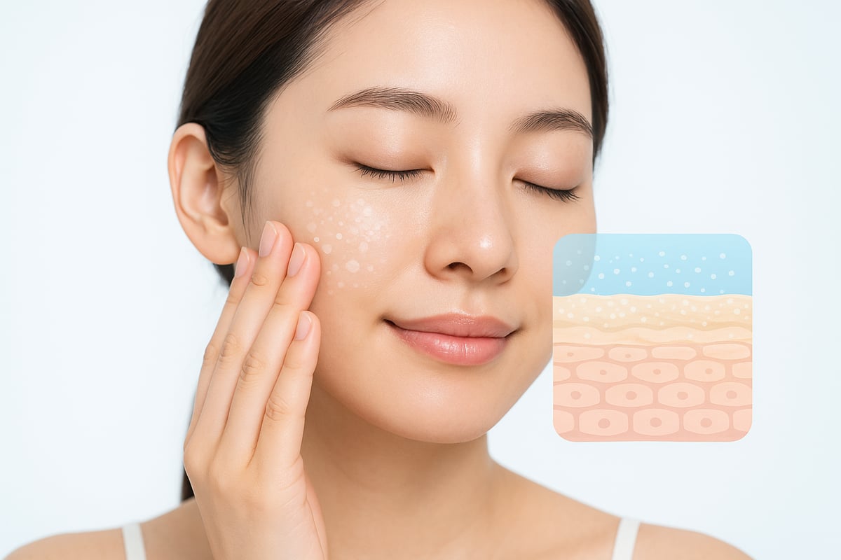 顔の垢（角質）の正体と役割