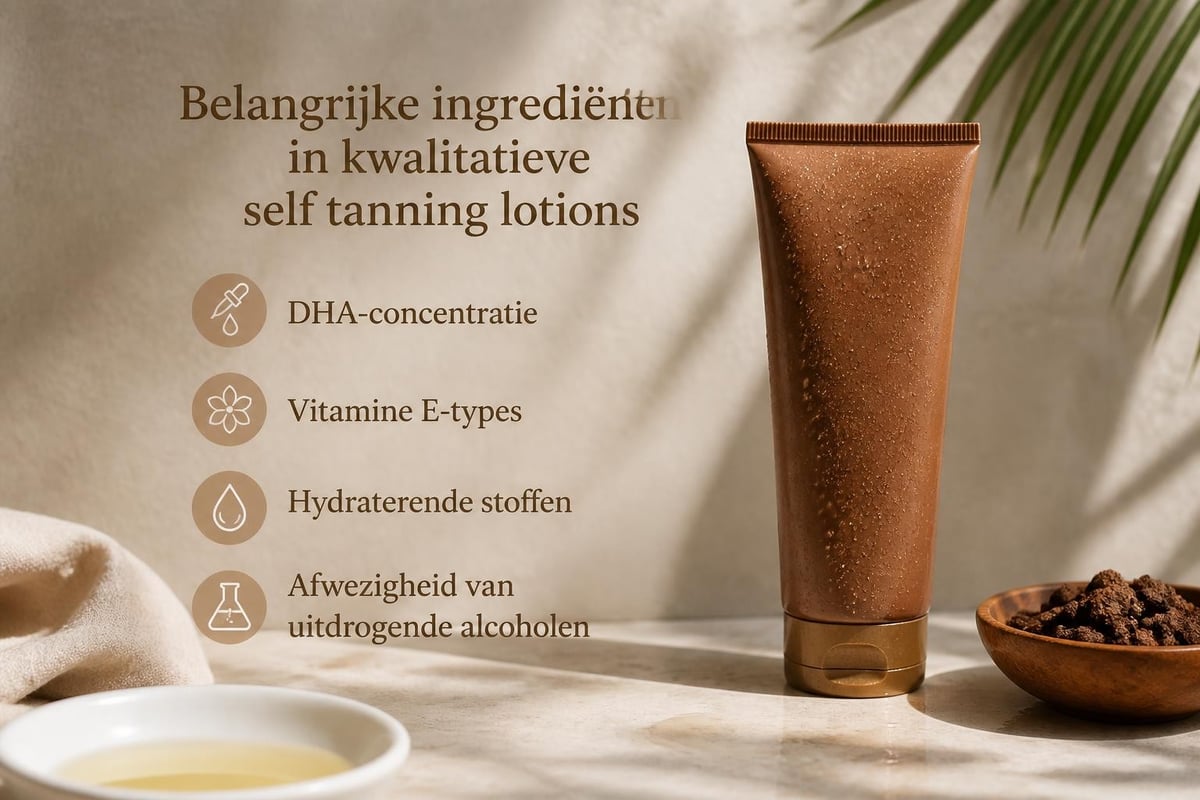 Ingrediënten checklist voor tanning lotions
