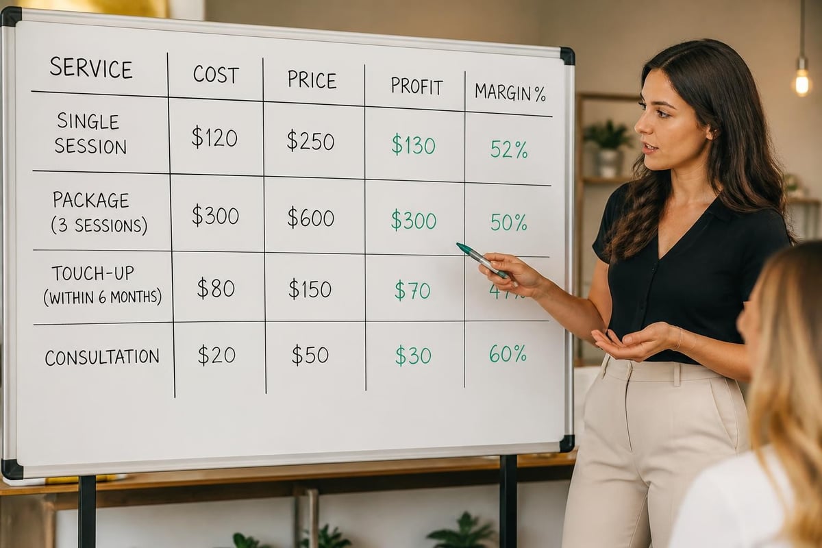 Scalp micropigmentation pricing structure