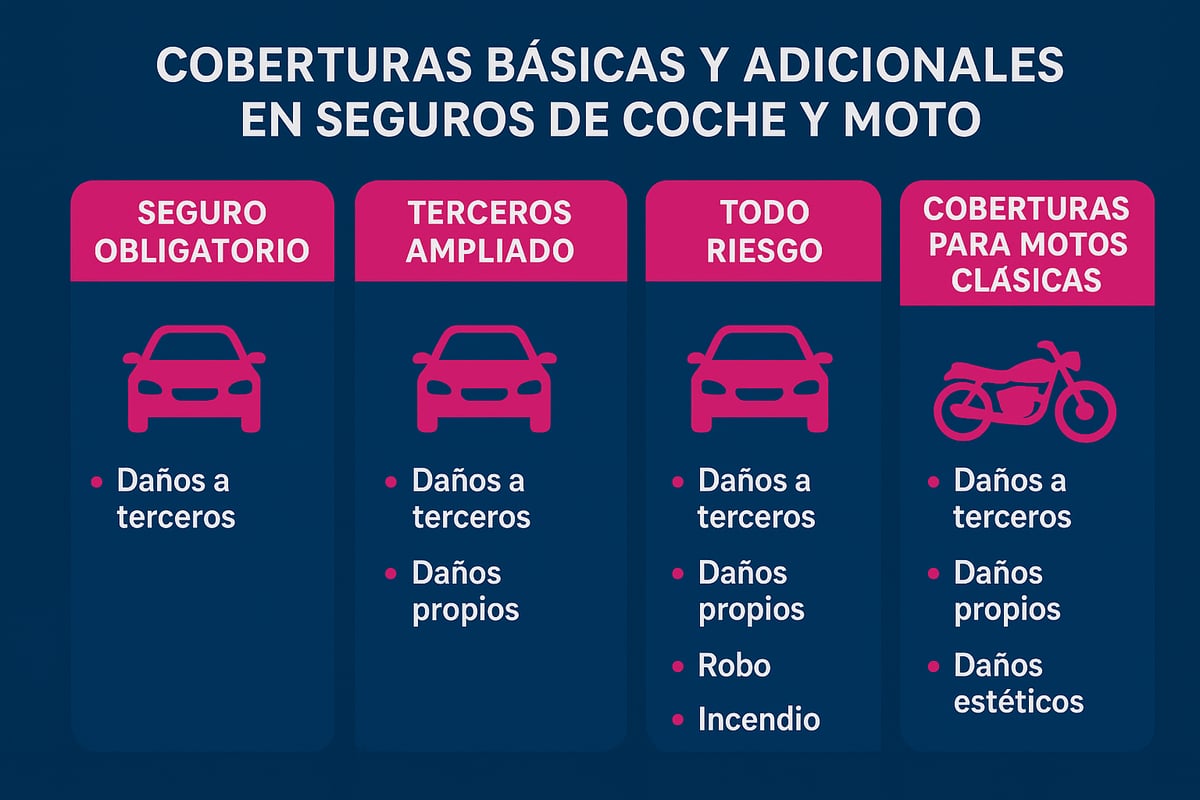 Coberturas principales y adicionales en 2026