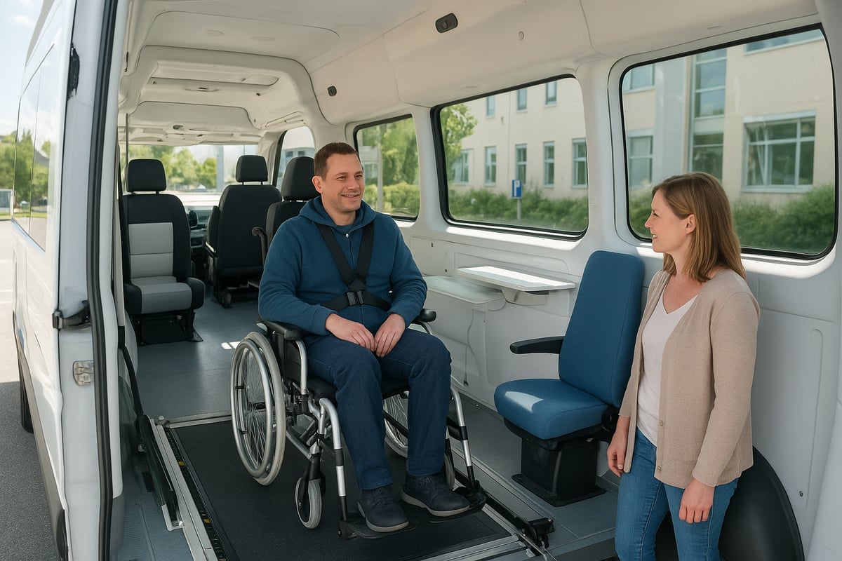 Welke aanpassingen maken een rolstoelbus comfortabel?