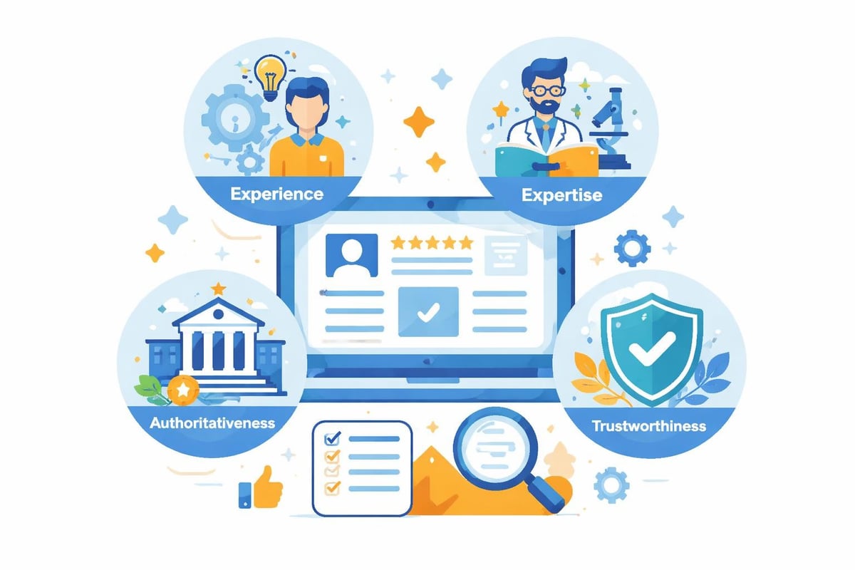 E-E-A-T Content-Faktoren
