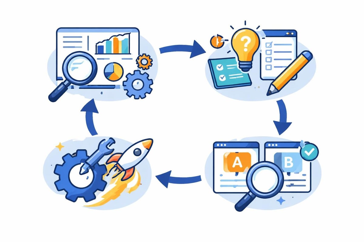 Conversion-Optimierung Prozess