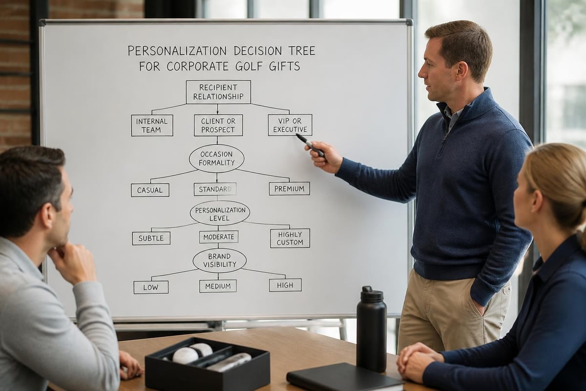 Golf gift personalization workflow