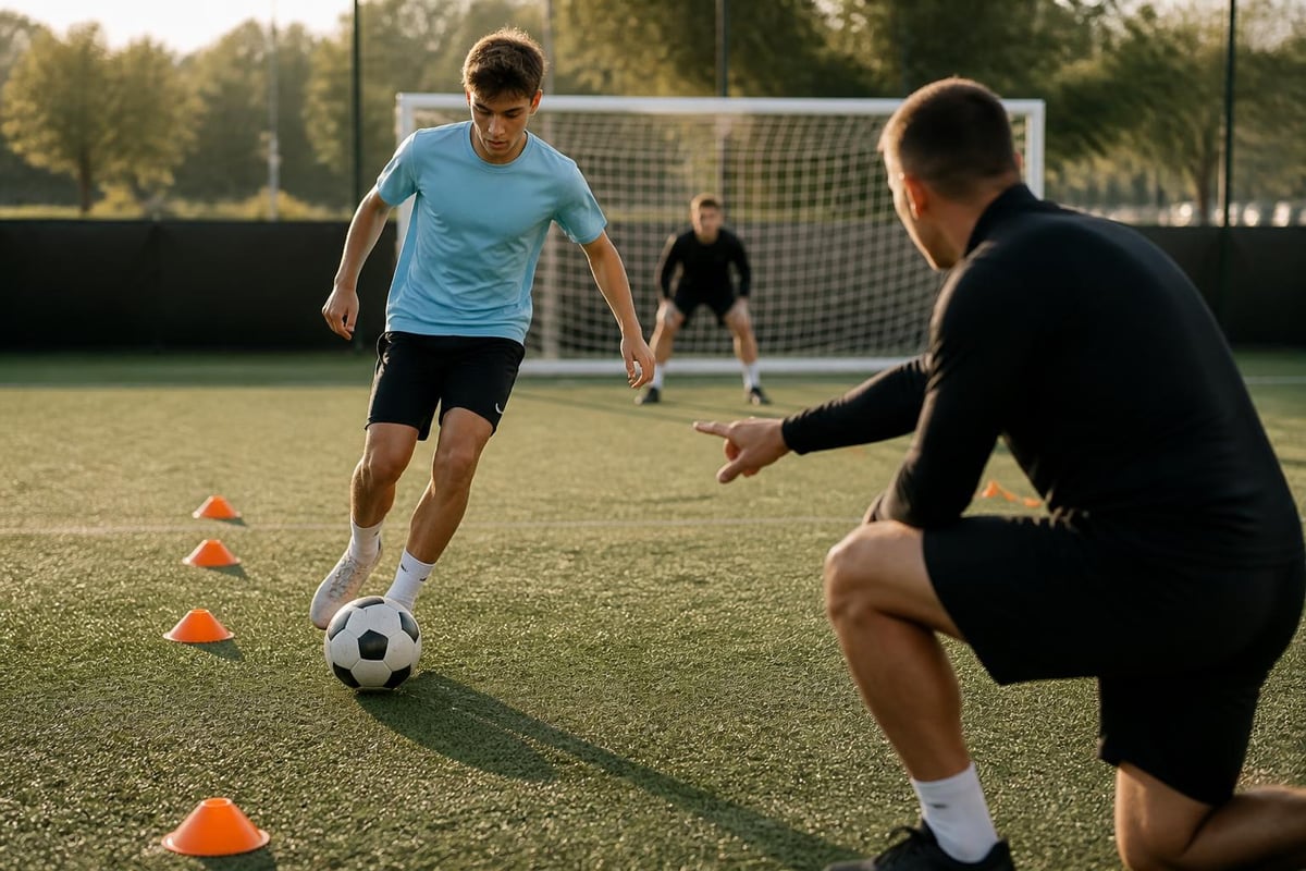 Individual soccer skill progression