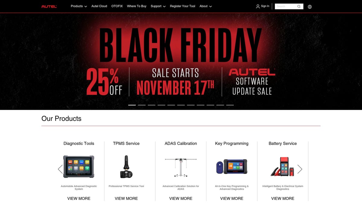 9 Incríveis Produtos Para O Carro Que Você Precisa em 2025 - Autel MaxiTPMS TS501 Ferramenta de Monitoramento de Pressão dos Pneus