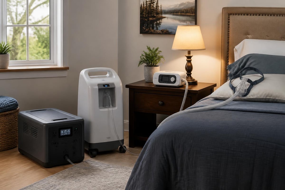 Home healthcare setup