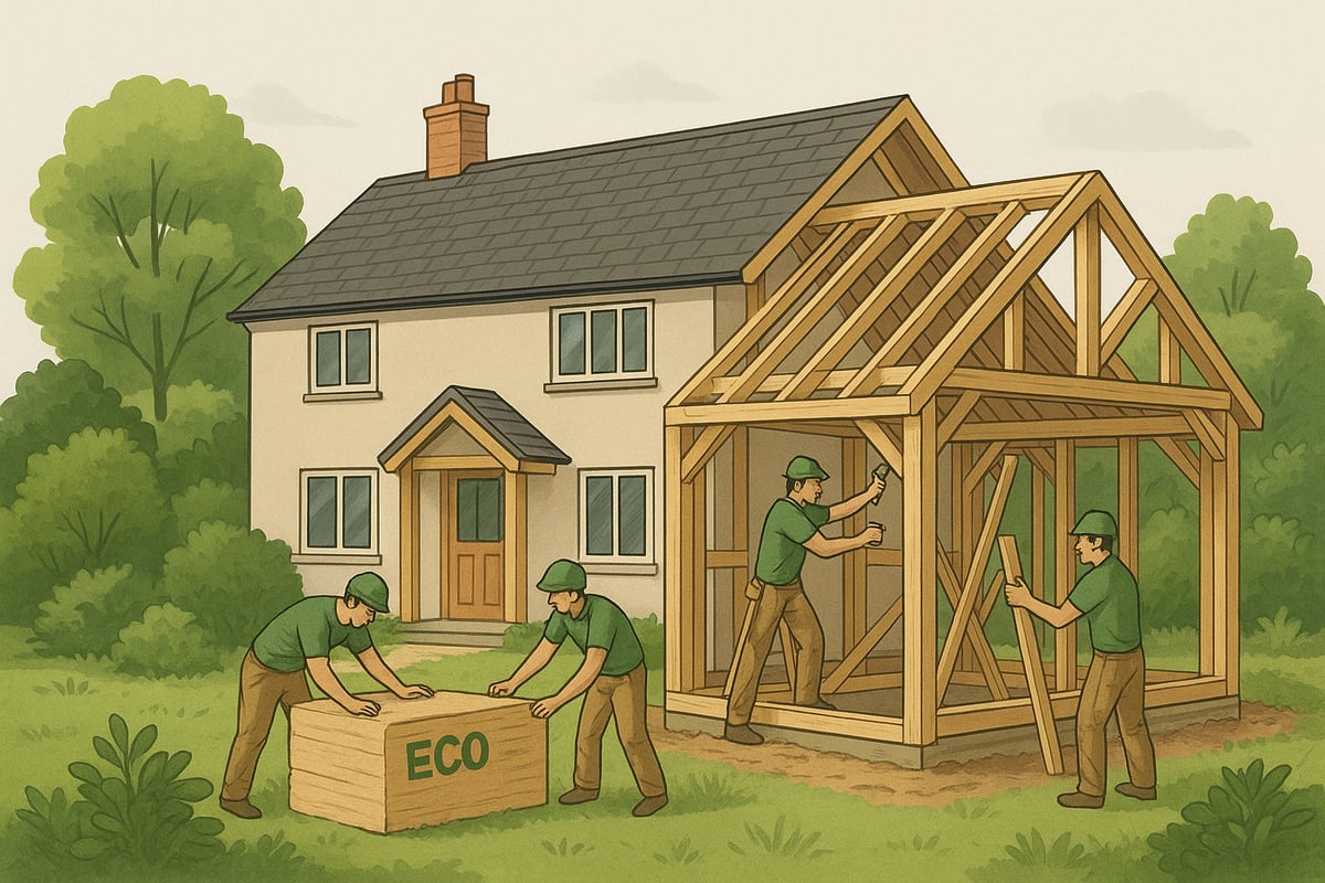 Why Choose a Wooden Framed Extension?