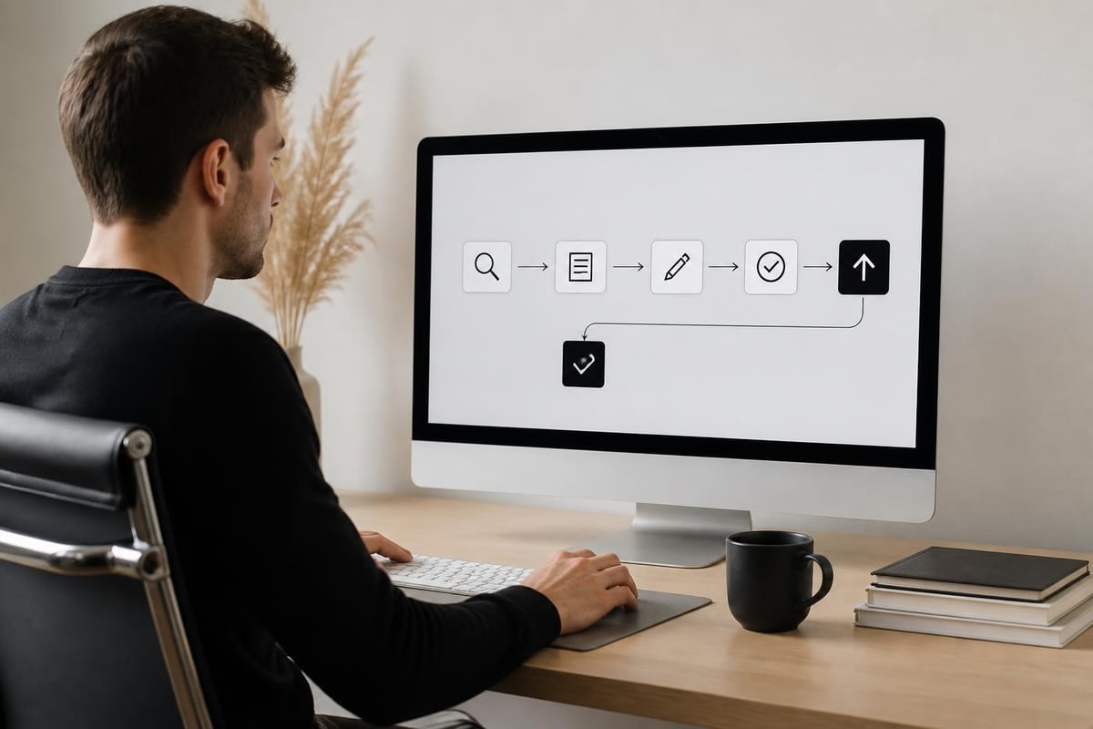 SEO automation workflow