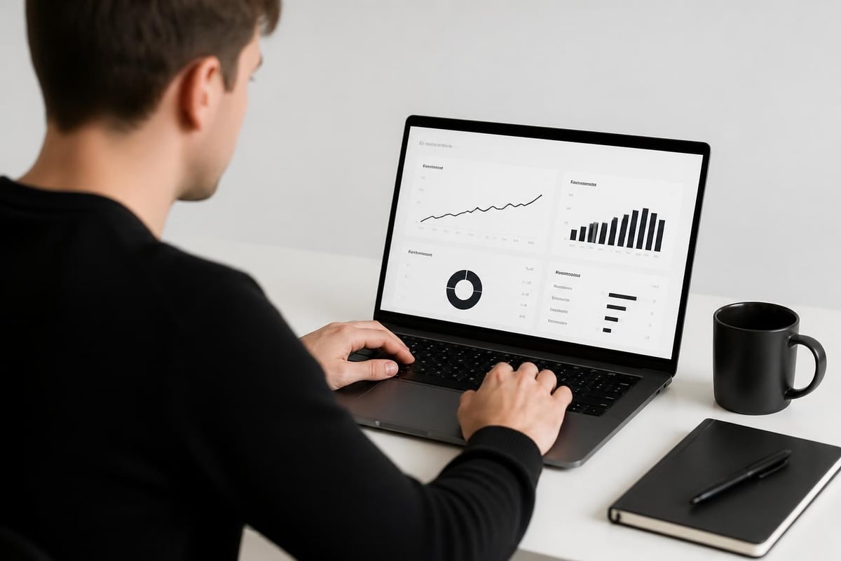SEO performance dashboard