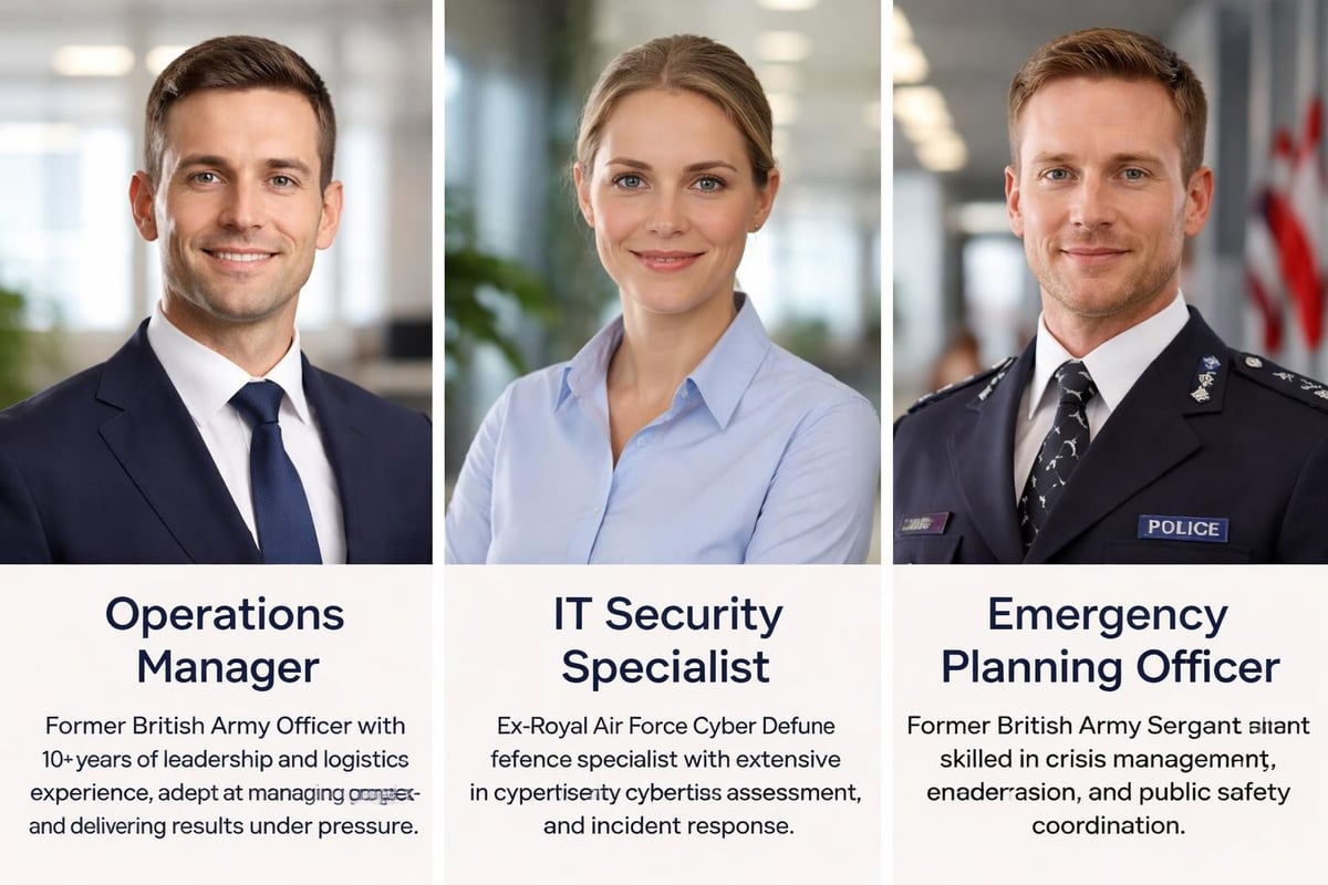 Professional profile examples