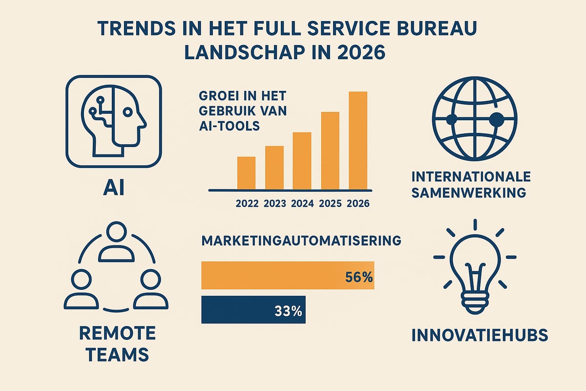 Trends en Toekomst van Full Service Bureaus in 2026