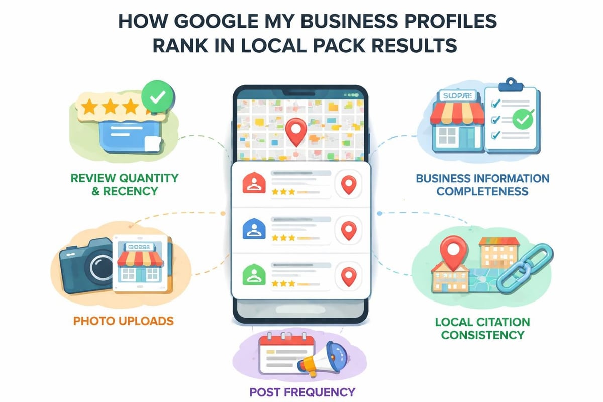 Google My Business optimization workflow