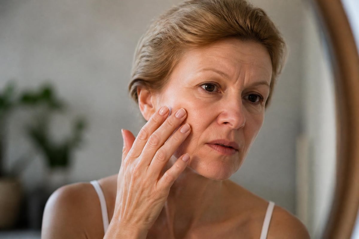 Menopause skin changes