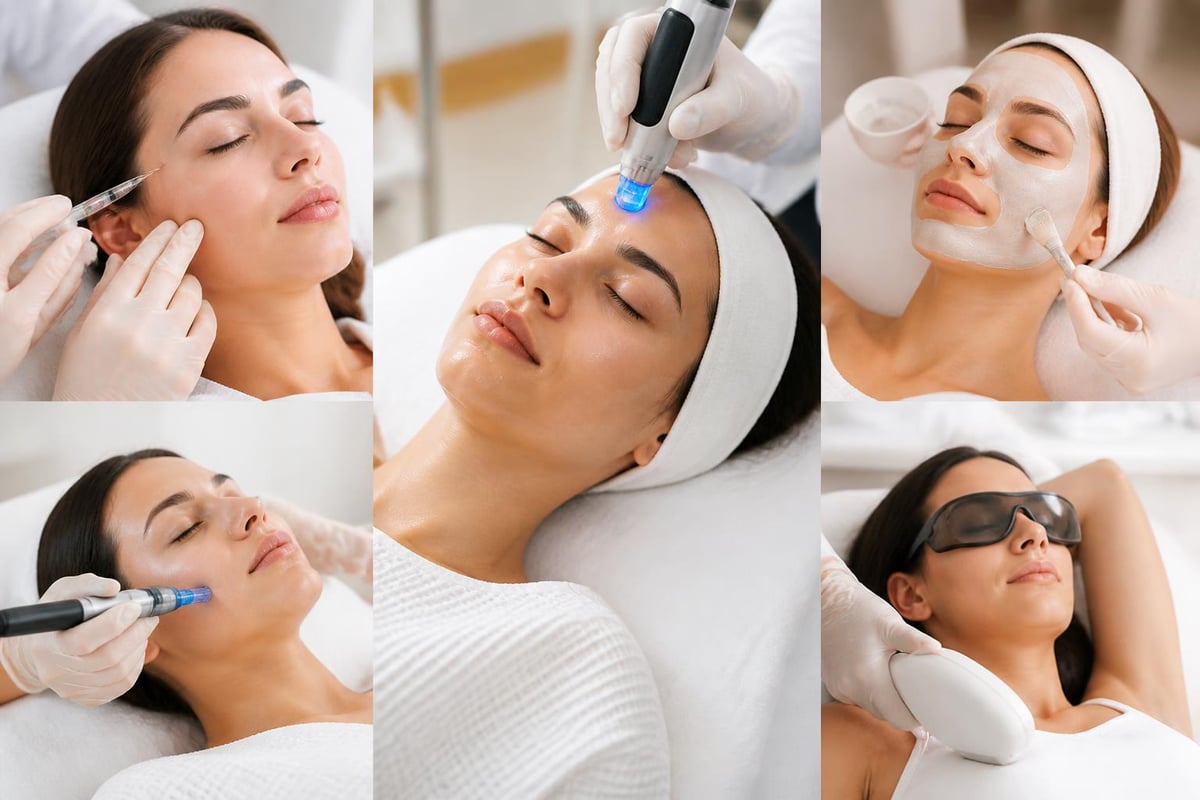 Treatment services offered by dermal clinics