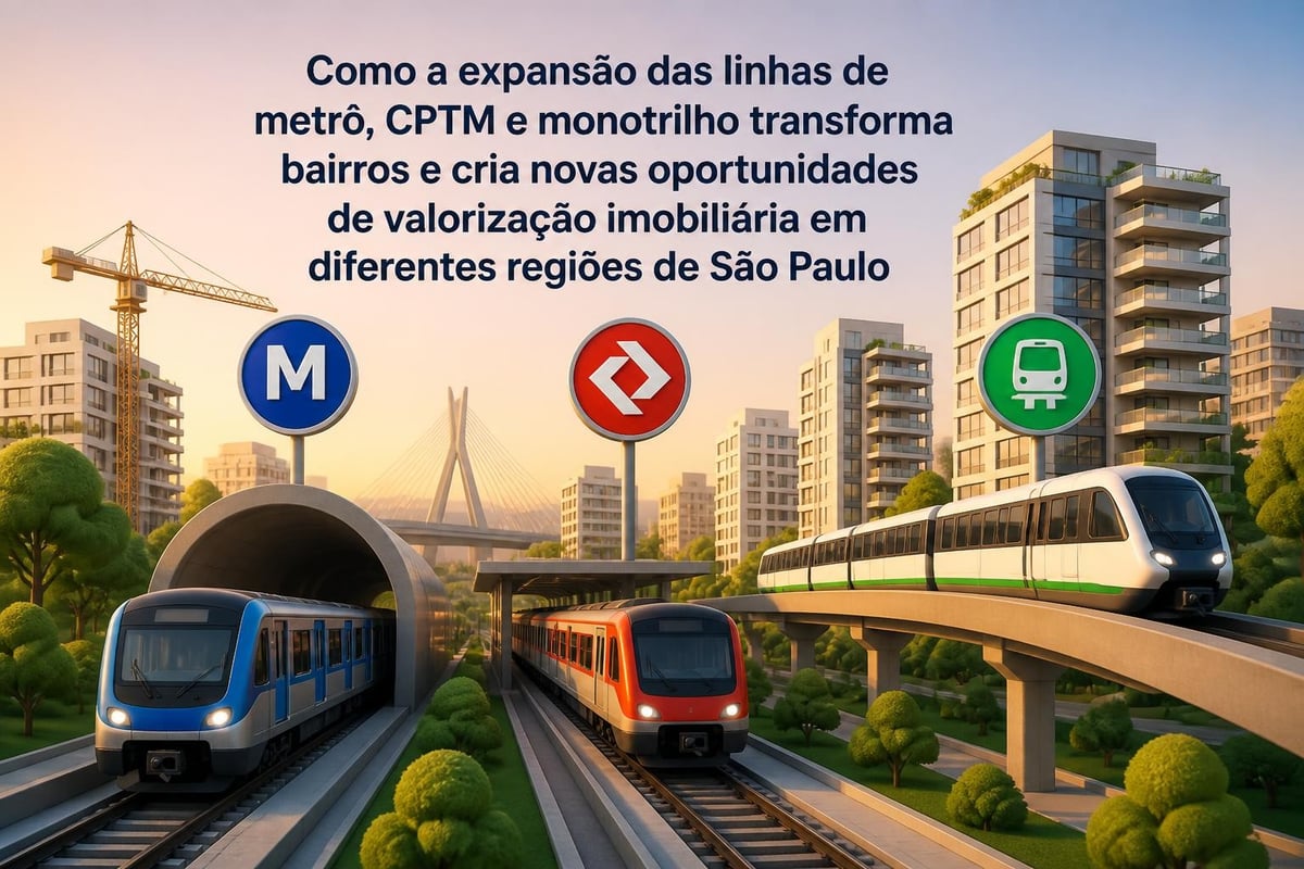 Expansão do transporte público em São Paulo