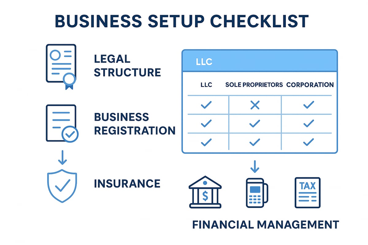 Legal, Administrative, and Financial Setup