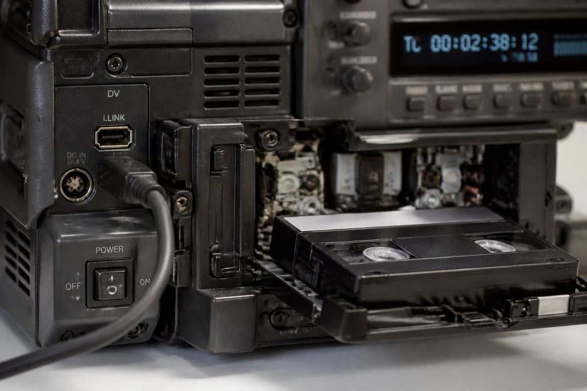 MiniDV format technical specifications