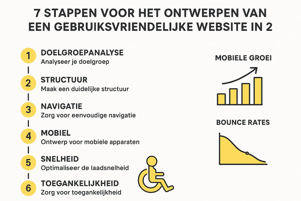 Stappenplan: Gebruiksvriendelijke website ontwerpen anno 2026
