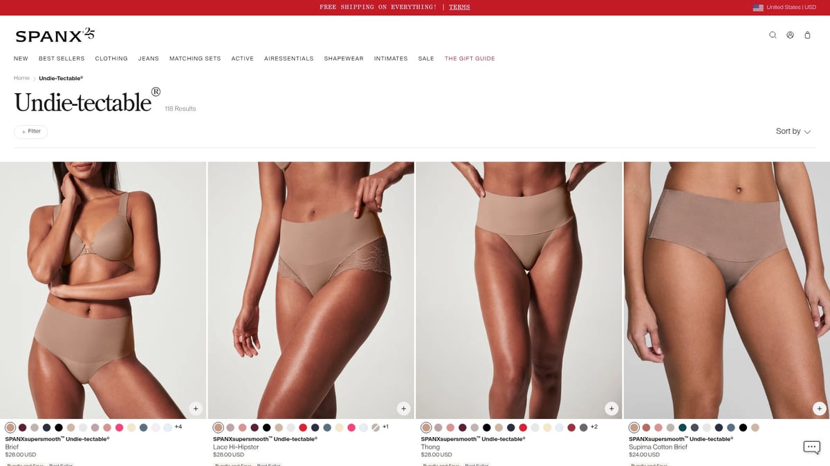 9 Best Invisible Seamless Underwear Picks for 2025 - Spanx Undie-tectable Thong