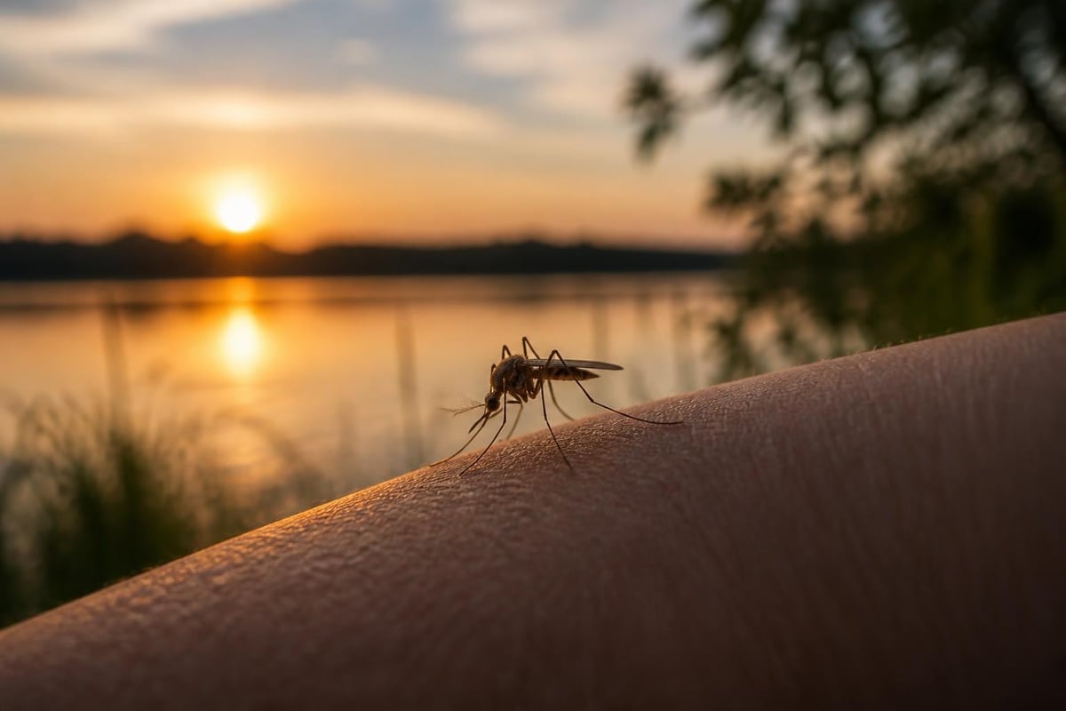 Seasonal mosquito lifecycle