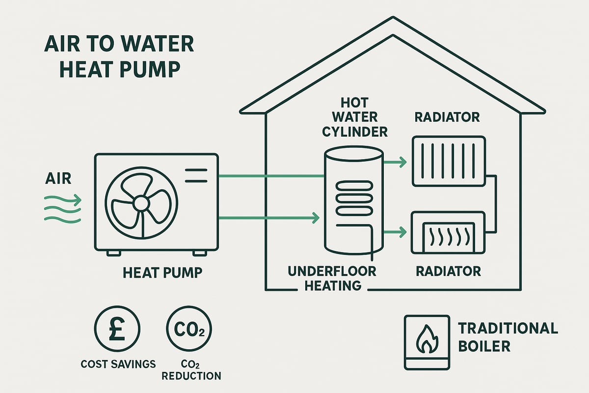 Key Benefits of Air to Water Heat Pumps