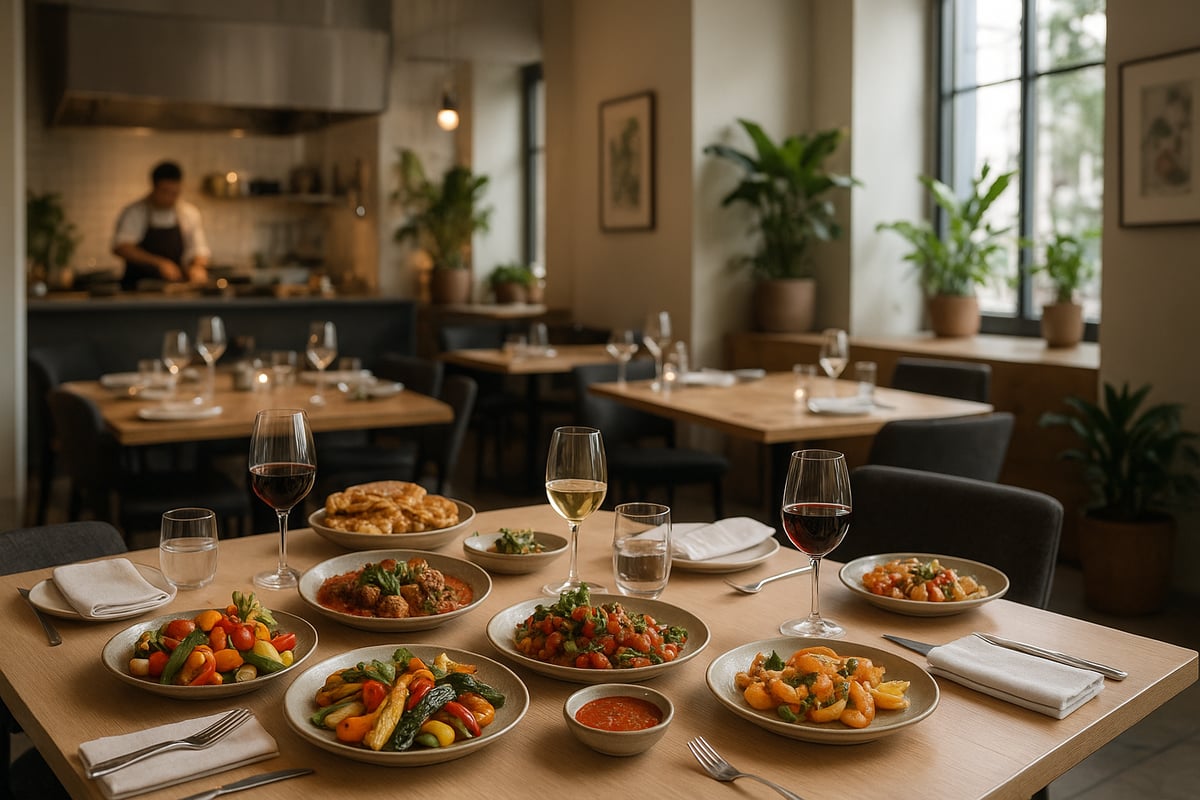 Smaksreisen: Meny, Matkonsept og Drikke