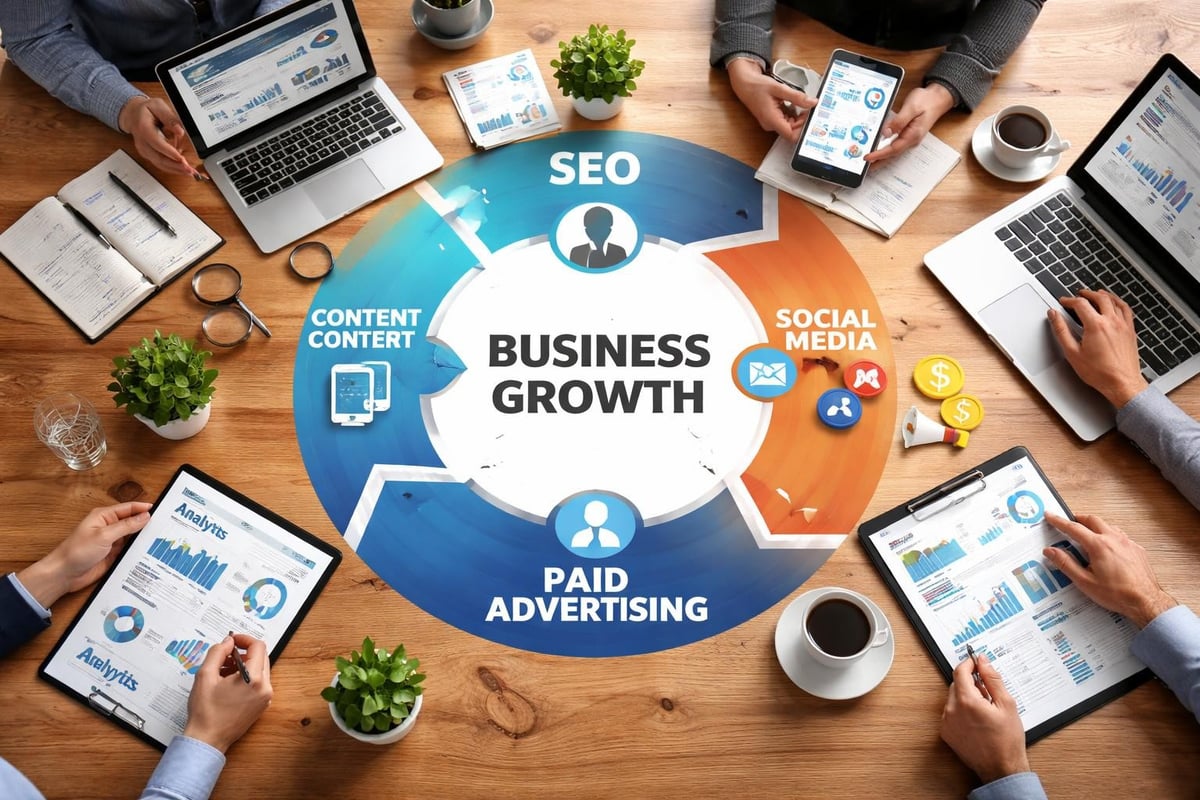 Top Digital Marketing Agency: Essential Selection Guide 1 Integrated digital marketing services