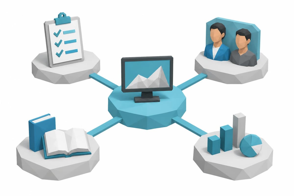 Leadership development technology ecosystem