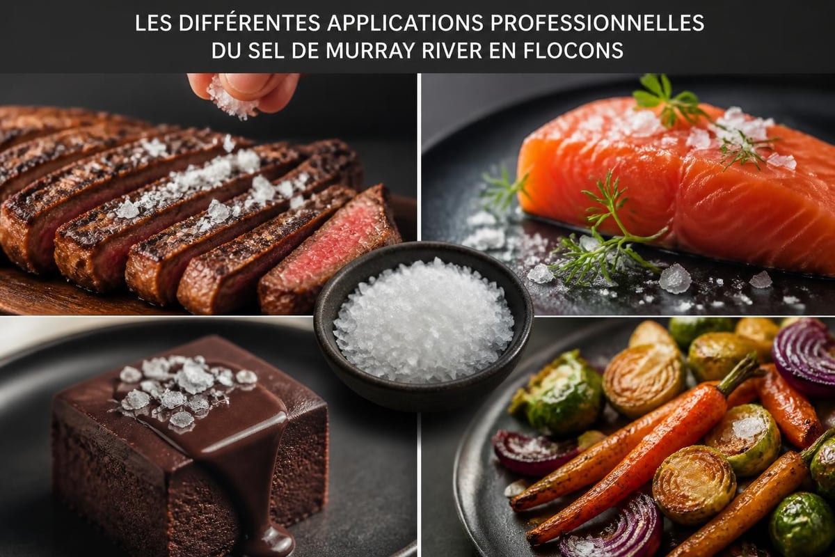 Utilisations culinaires du sel Murray River
