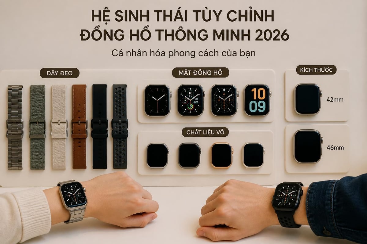 Smartwatch customization options