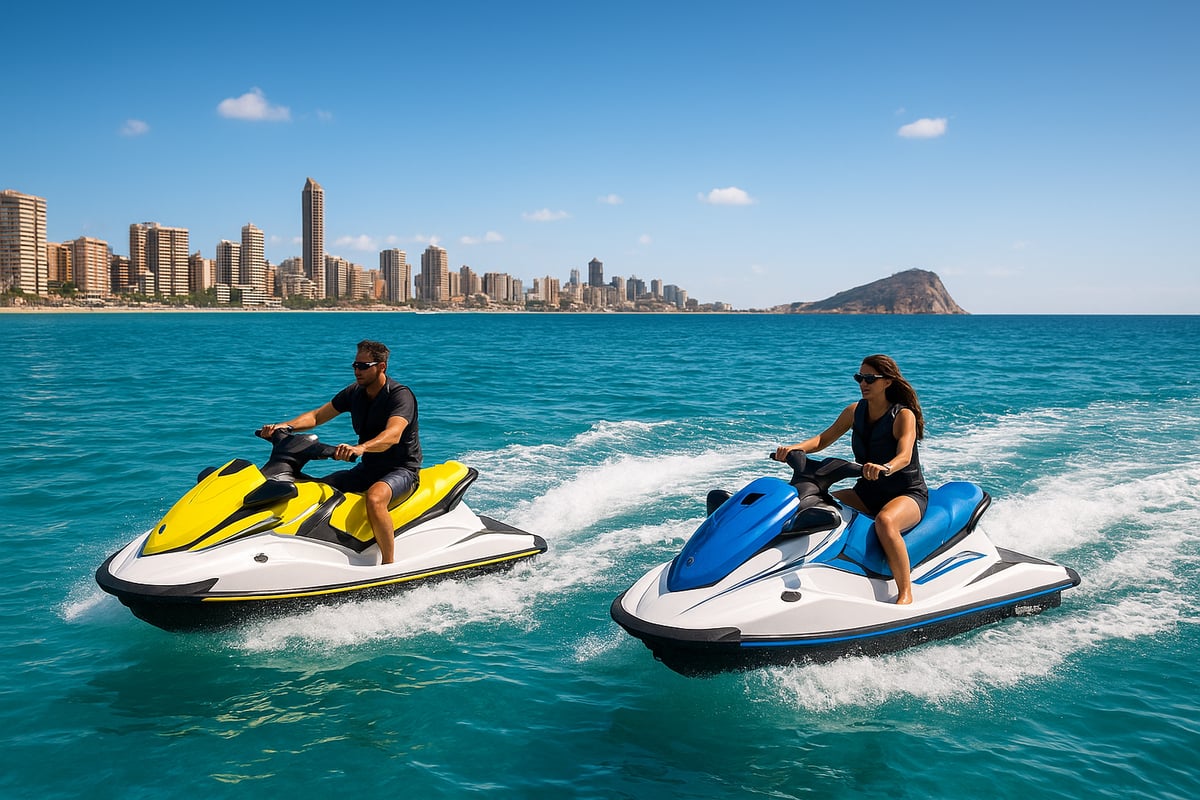 Motos de Agua Benidorm - article 0bd1a6d2 ac5a 4995 8cb fotografia realista y de alta calidad de dos motos 0 ucg6q2 ¿Por Qué Alquilar Motos de Agua en Benidorm en 2025?