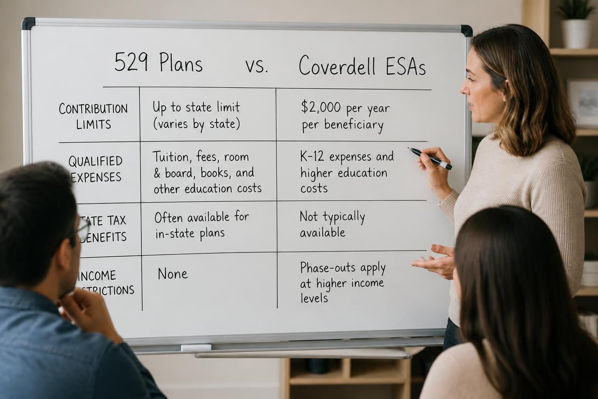 Education savings comparison