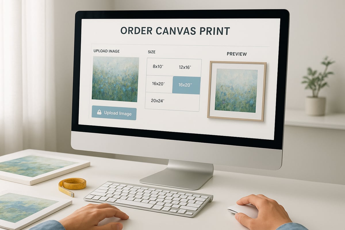 Step-by-Step Guide: Ordering Your Canvas Print Online