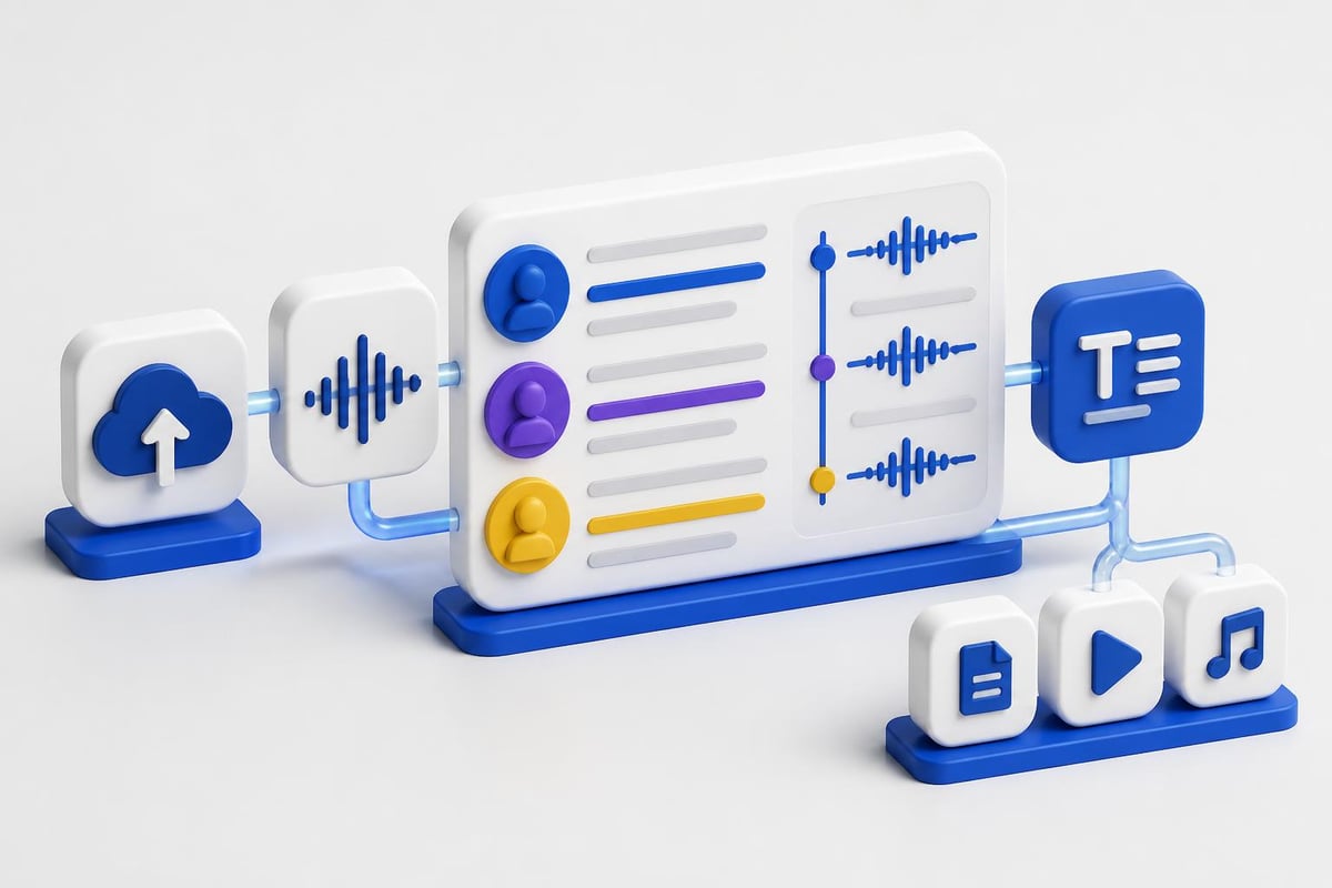 Audio processing workflow